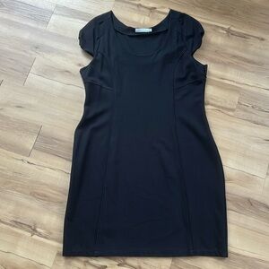 Black stretchy dress